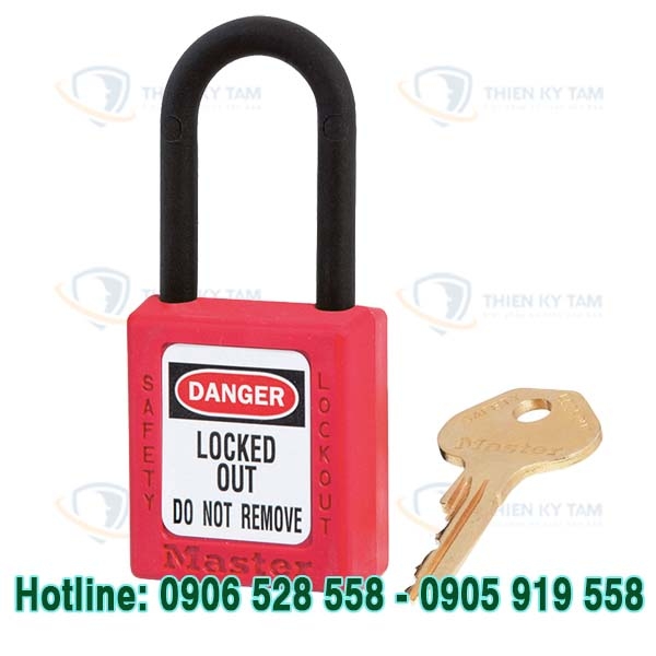 DIELECTRIC THERMOPLASTIC SAFETY PADLOCK